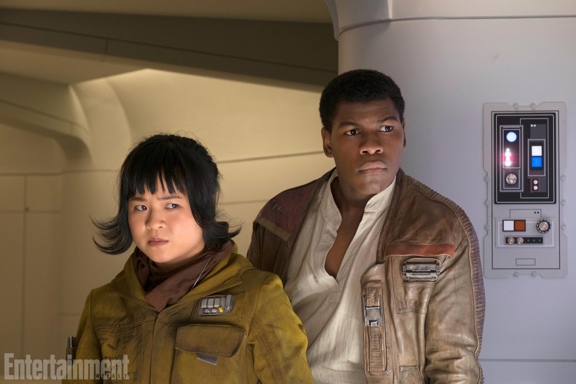 Who is the actor behind Finn in Star Wars: The Last Jedi?