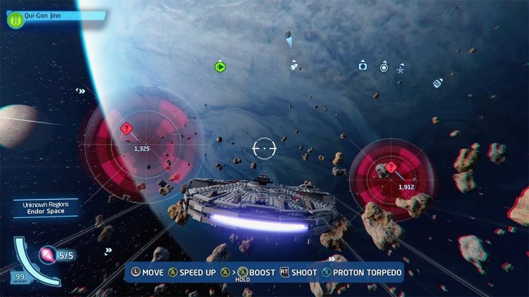 Are There Any Star Wars Games With Space Battles On Planets?