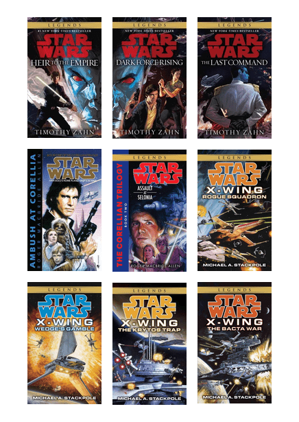 Are There Star Wars Books About The Expanded Universe?