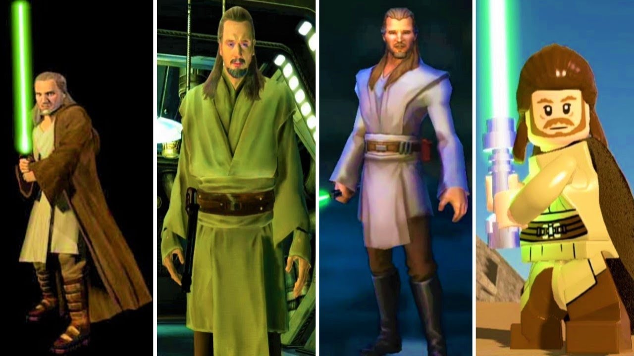 Can I play as Qui-Gon Jinn in any Star Wars games?
