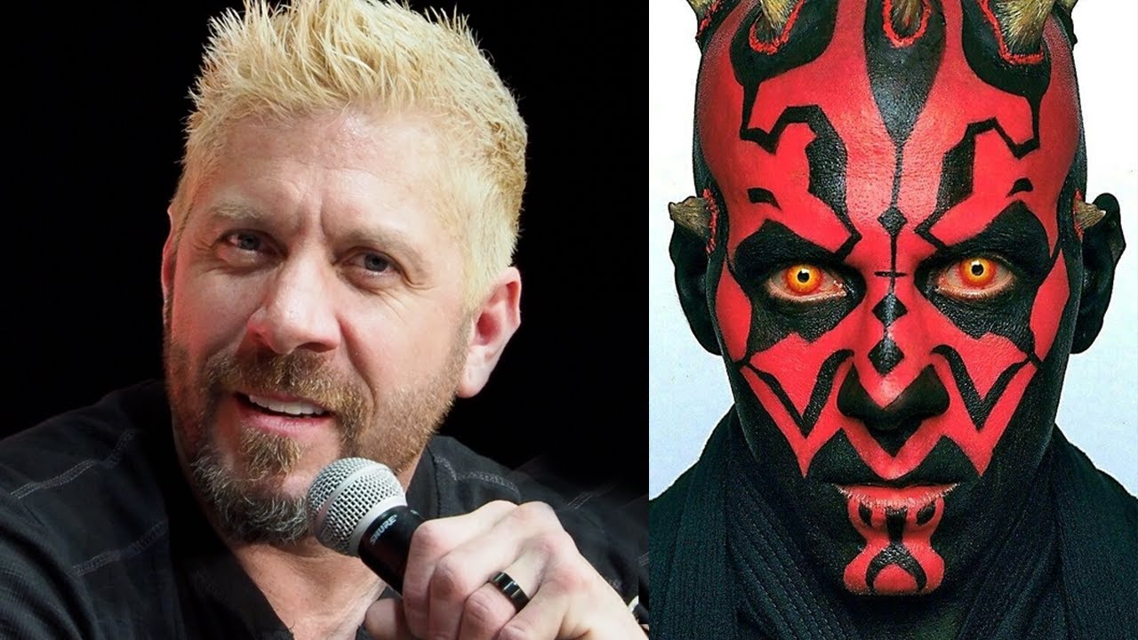 Who is the actor behind Darth Maul in Star Wars: The Phantom Menace?