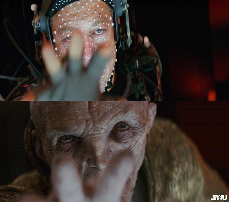 Who Provided The Motion Capture For Supreme Leader Snoke In Star Wars?