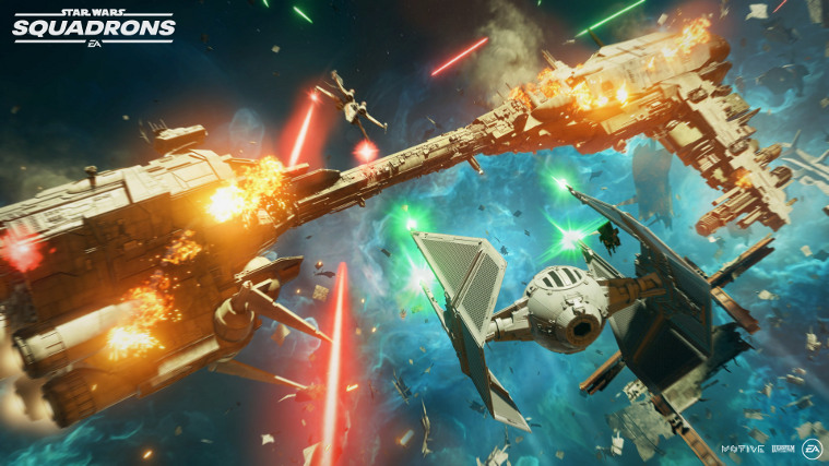 Are there any Star Wars games with space battles against Star Dreadnoughts?