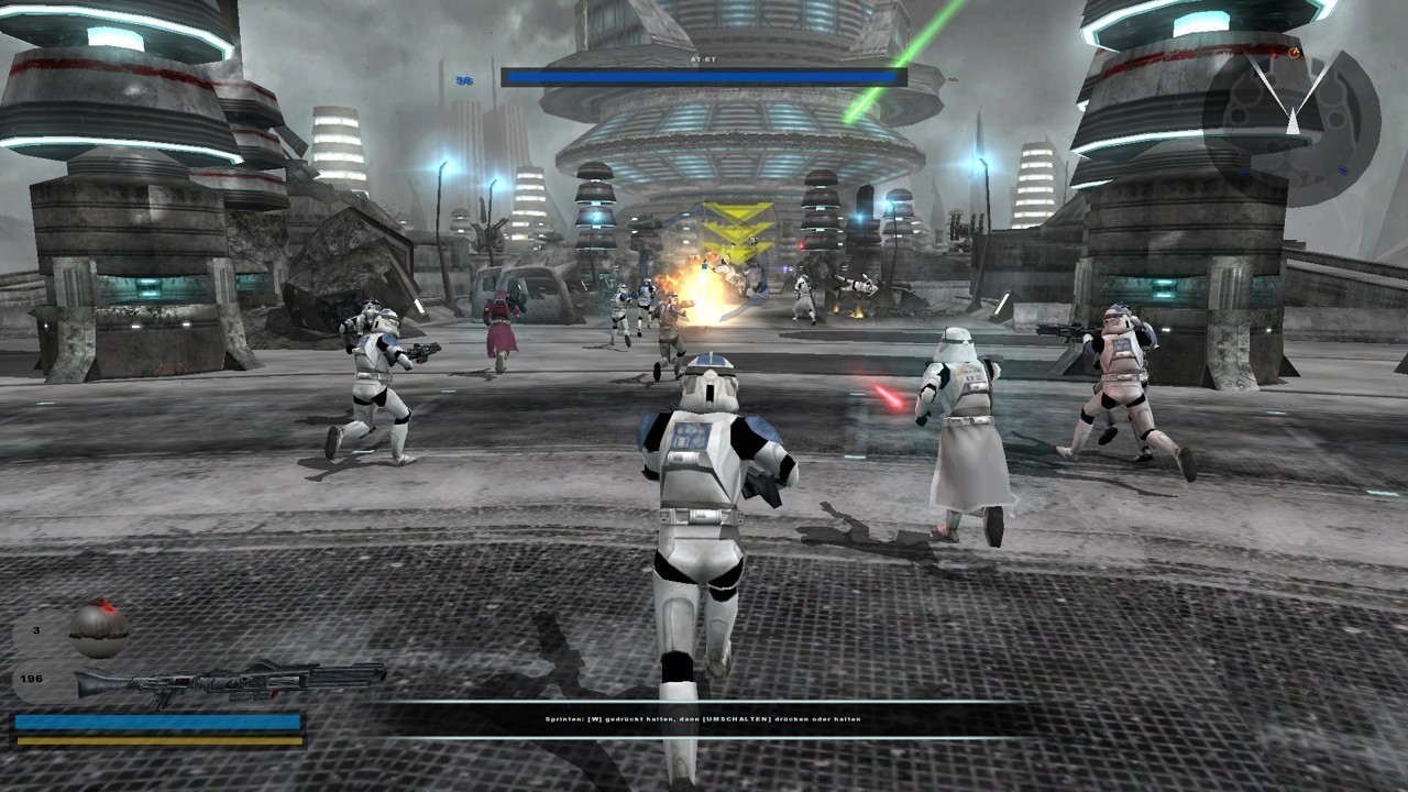Are there any Star Wars games with third-person shooting?
