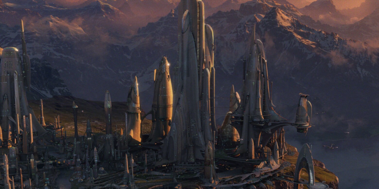 What is the planet Alderaan in the Star Wars series?