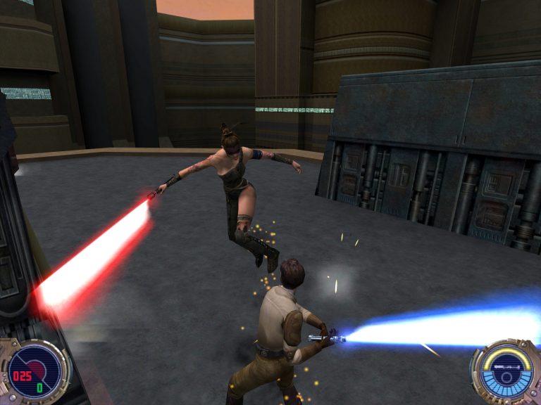 Are There Any Star Wars Games With Lightsaber Battles In Ancient Temples?