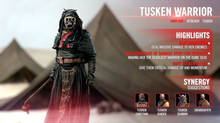 Can I Play As A Tusken Raider Warrior In Any Star Wars Games?