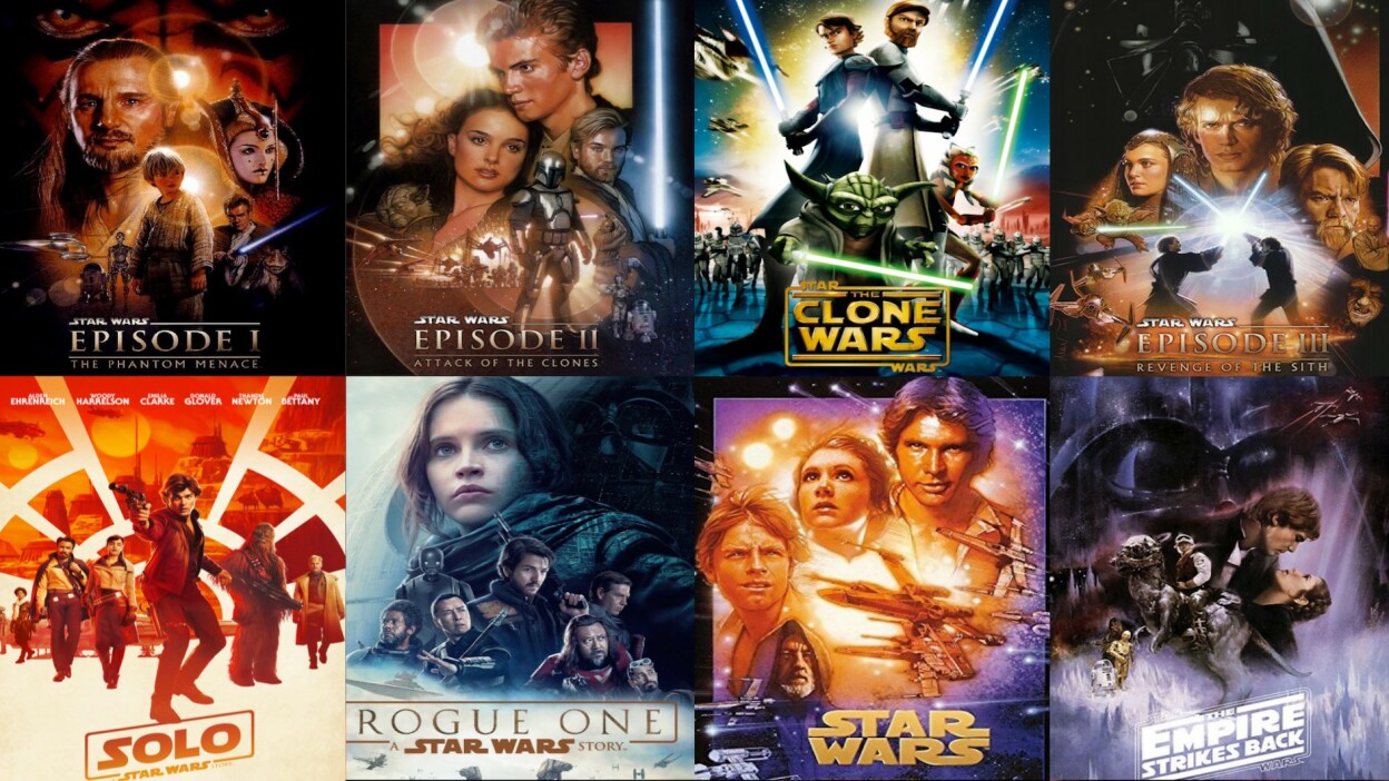 what are all the star wars movies?