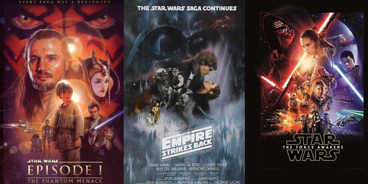 what are the names of the star wars movies?