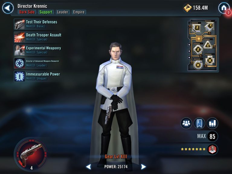 Can I Play As Director Krennic In Any Star Wars Games?