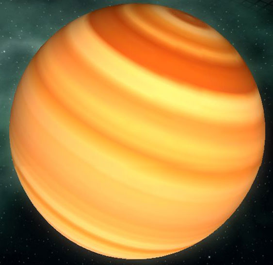 What is the name of the gas giant planet in Star Wars?