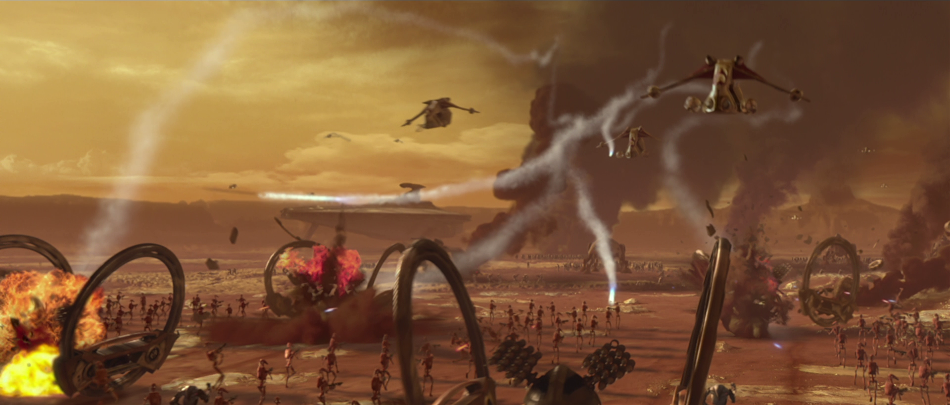 What is the Battle of Geonosis in the Star Wars series?