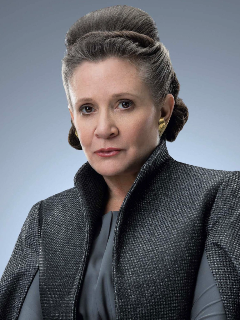 Who Portrayed General Leia Organa In The Star Wars Sequel Trilogy?