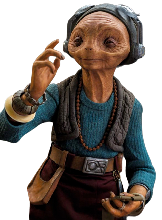 Who played Maz Kanata in Star Wars?