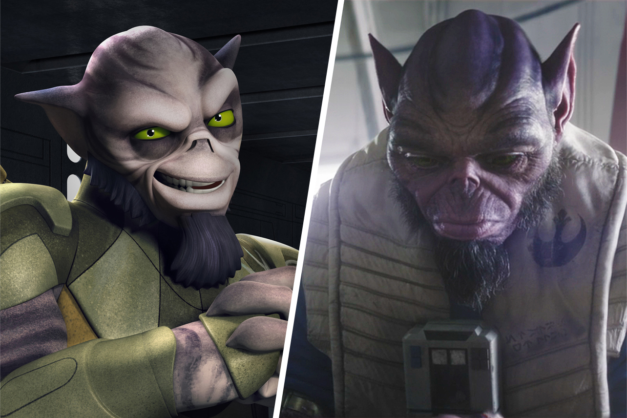 Who played Zeb Orrelios in Star Wars?