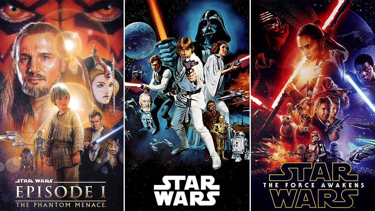 when did all the star wars movies come out?