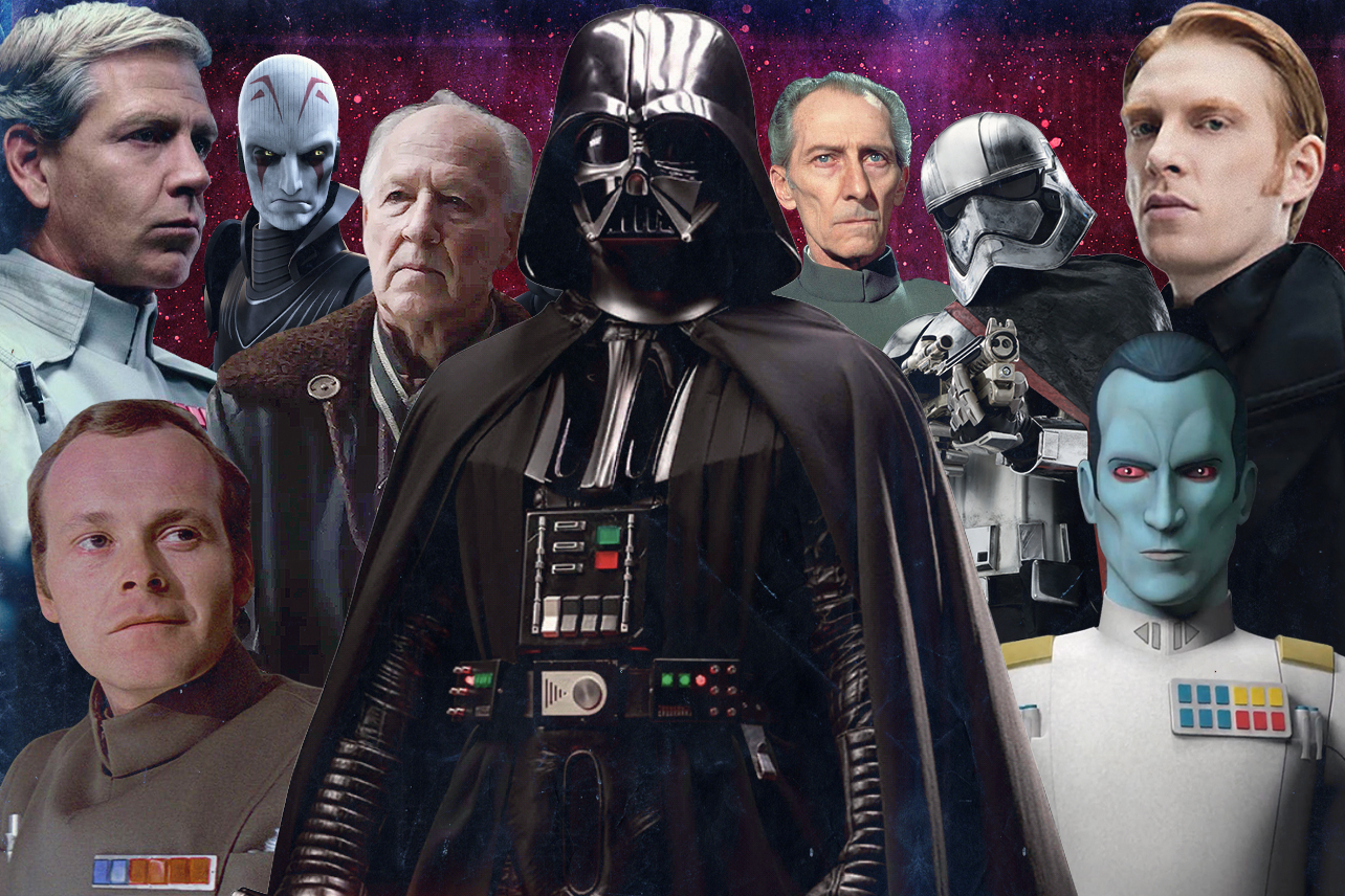 Who are the leaders of the Galactic Empire in Star Wars?
