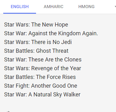 Are The Star Wars Movies Available In Other Languages?
